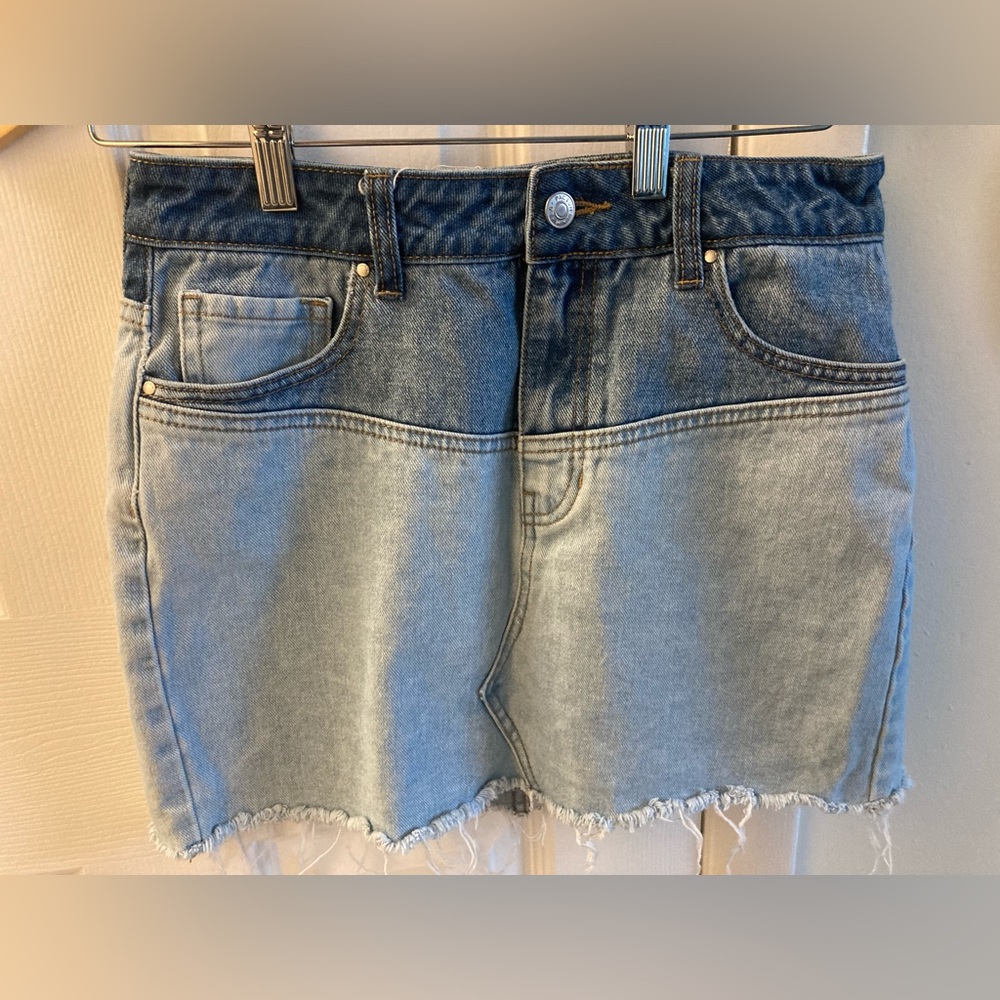 PacSun Blue Denim Skirt